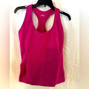 Fila Women's Pink Racerback Tank Top